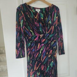 Carmen Marc Valvo Wrap Dress